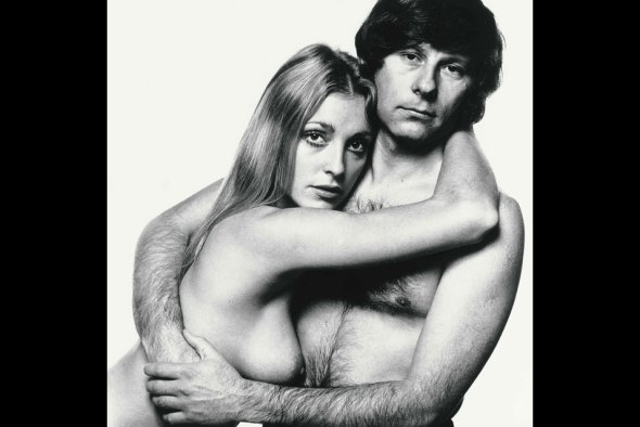 David-Bailey-b.-1938-Sharon-Tate-and-Roman-Polanski-1969