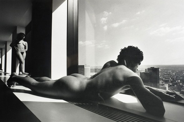 unidentified, propably Fred at La Dfense, Nus de la Ville series 1975-1981