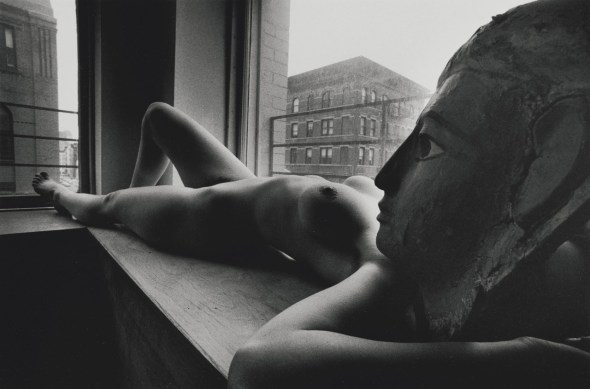 Nude with Mask, New York 1979 --The urban nude series